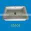 customized solid surface kitchen sink, white undermount sinks