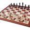 CHW24 Staunton Wooden Chess Pieces Std # 6 in wooden box