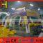 Customized 5m Fire Retardant Inflatable Spider Dome Tent For Events