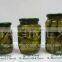 Best selling gherkins & pickled cucumbers in jar from Vietnam, grade 3-6cm, 6-9cm in glass jars, drums