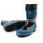 fashion design cheap cold-proof waterproof rubber boots with removable warm sock used as outdoor work boots in winter