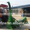 BX series tractor mounted wood chipper with hydraulic feeding