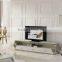 E371 tempered glass top living room appealing design tv stand
