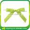 Decorative polyester ribbon bow with wire twist tie