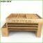 Bamboo Files Letter Desk Organizer Desk Supplies Caddy Homex-BSCI Factory