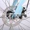 26 inch aluminum alloy frame electric beach cruiser bike with full suspension for lady