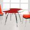 Modern Kitchen Round Table Dining Room Furniture Glass Dining Set