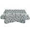 Cute Pet Puppy Dog Cat Blanket Paw Prints Soft Warm Fleece Mat Bed Cover (Color: Gray(S,M), Light Brown(L) )