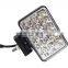 Rectangular high/low driving beam truck headlight