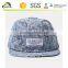 Embroidery design dot pattern cap hat 5 panel camp cap wholesale
