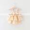 Lovely baby clothes cake shirt Wholesale baby clothes sleeveless Princess girl top