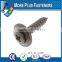 Made in Taiwan Phillips Pan Head External or Internal Tooth Lock Washer SEMS Screw Zinc Plated