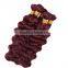 Wholesale Unprocessed Virgin Brazilian Loose Deep 99J 100% Brazilian Human Hair Loose Wave