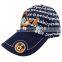 High quality fashion custom beautiful baseball kids winter hat wholesale