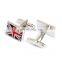 Mens Gift British Flag Cufflinks