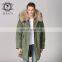 2017 Top Class Ladies Real Raccoon Fur Hooded Fashionable Winter Coats