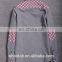 Custom label logo latest design fashion long sleeve wool grey shirt for china supplier