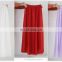 New Design Beautiful Candy Colored Chiffon Long Fashion Lady Skirt