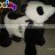 Plush Panda carousel ride animal car ride For Amusement park