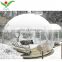 360 degree view outdoor winter clear bubble inflatable yurt tent