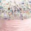 Sheer Neck Scoop Long Prom Dresses 2016 A-line Gorgeous Crystals Chiffon Long Evening Dresses Vestido De Festa Evening Gowns