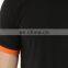 Mens 100% cotton crew neck plain blank double-layer short sleeves t shirt