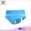 Pure color breathable high waist hot sale woman underwear oem