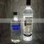 led flashing wine bottle coaster for beer/vodka bottle