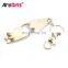 NO minimum cheap new product personalised metal surfboard bottle opener keychain