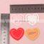 BSCI promotional customized plastic heart bookmark