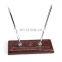 Wholesale Low MOQs High Class Leather Office Stationery Pen Set