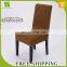 Cheap ivory wedding spandex half chair covers for wholesales