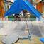 popular lycra microfiber sand bag anchor beach shade tent