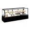 New All-Round Display Japanese Right Angle Glass Display Cake Showcase