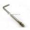 3/4" x 14" Plain Finish L shaped anchor bolt.Bent Anchor Bolt w/ Nut & Washer