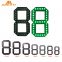 Green 6inch Outdoor 7 Segment Display 1 Digit number  number Outdoor waterproof seven segment Gas station price sign