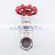 High quality stainless steel screwed gate valve DN40 1-1/2" BSP female thread valve high temperature water pipe gate valve