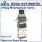 GOGO ATC Pneumatic 3 way hand control valves 1/4 inch exhaust Manual Mechanical valve MSV98322-TB with Selective Knob Button