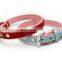 Durable Double Layer Pet PU Collar Leather Leash Training Dog Pulling Rope Pet Neck Chain Pet Supplies