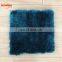 Bling Solid Turquoise 150D and Silk Yarn Shaggy Rug