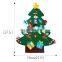Customized DIY felt christmas tree with for children