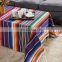 Mexico rainbow beach long polyester blanket picnic sofa bed blanket