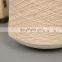China factory dyed ring spun quality organic 100% cotton sock yarn wholesale