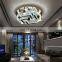 ZhongShan Modern K9 Clear Crystal Ceiling Lighting Chandelier
