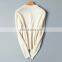 Women Twisted Cashmere Cable Knit Polo Neck Cardigan