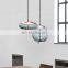 Nordic Hot Sell Home Decoration Clear Glass Ball Style Pendant Lamp Modern Chandelier Light