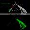 Mustad 10881 Hook Jig Assist Double Hooks Luminous Fishing Hook