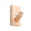 household wall hanger walnut wood wall coat hook beech hanging rack for decoration