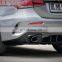 High Performance Tips For Mercedes Benz A Class W177 Upgrade A35 AMG Diffuser With Exhaust Pipe