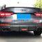Диффузор из углепластика для Audi A6 или S6 C7 A6 или S6 C7 с подсветкой Диффузор Audi A6 S6 C7 Диффузор 2012 2013 2014 2015